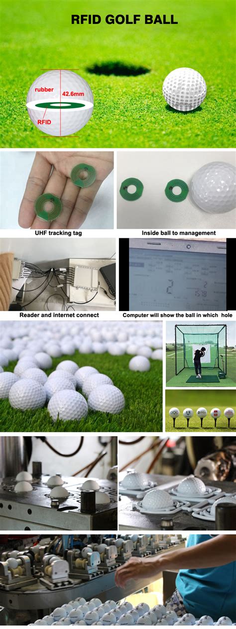 golf ball rfid tracking|self tracking golf balls.